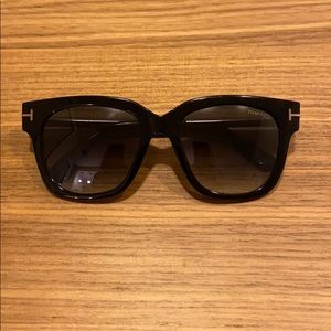 Tom Ford Tracy Sunglasses (Black/ Gold)